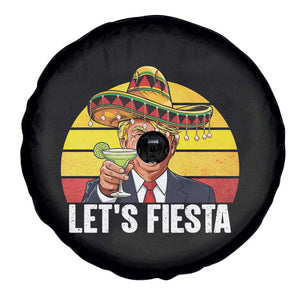 Vintage Cinco De Mayo Trump Fiesta Party Spare Tire Cover Lets Fiesta TS12 Print Your Wear