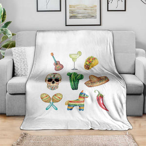 Cinco De Mayo Throw Blanket Mexican Fiesta Party Celebration TS12 Print Your Wear