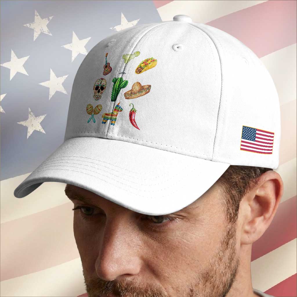 Cinco De Mayo Baseball Cap Mexican Fiesta Party Celebration TS12 Print Your Wear