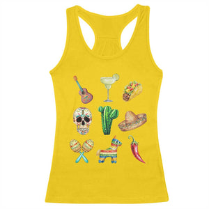 Cinco De Mayo Racerback Tank Top Mexican Fiesta Party Celebration TS12 Daisy Print Your Wear