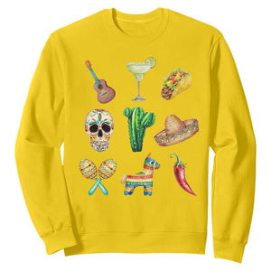 Cinco De Mayo Sweatshirt Mexican Fiesta Party Celebration TS12 Daisy Print Your Wear