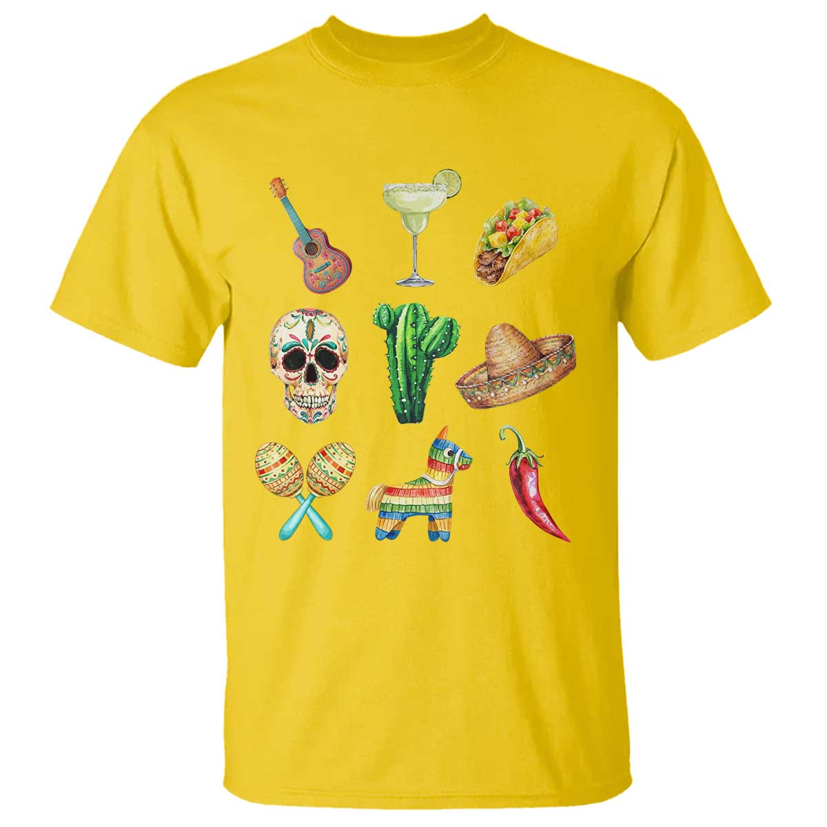 Cinco De Mayo T Shirt Mexican Fiesta Party Celebration TS12 Daisy Print Your Wear