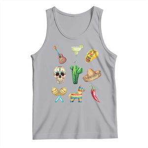 Cinco De Mayo Tank Top Mexican Fiesta Party Celebration TS12 Athletic Heather Print Your Wear
