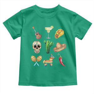 Cinco De Mayo Toddler T Shirt Mexican Fiesta Party Celebration TS12 Irish Green Print Your Wear