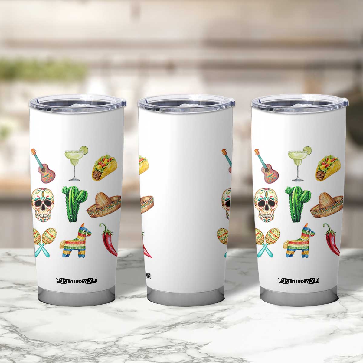 Cinco De Mayo Tumbler Cup Mexican Fiesta Party Celebration TS12 Print Your Wear