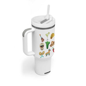 Cinco De Mayo Tumbler With Handle Mexican Fiesta Party Celebration TS12 Print Your Wear