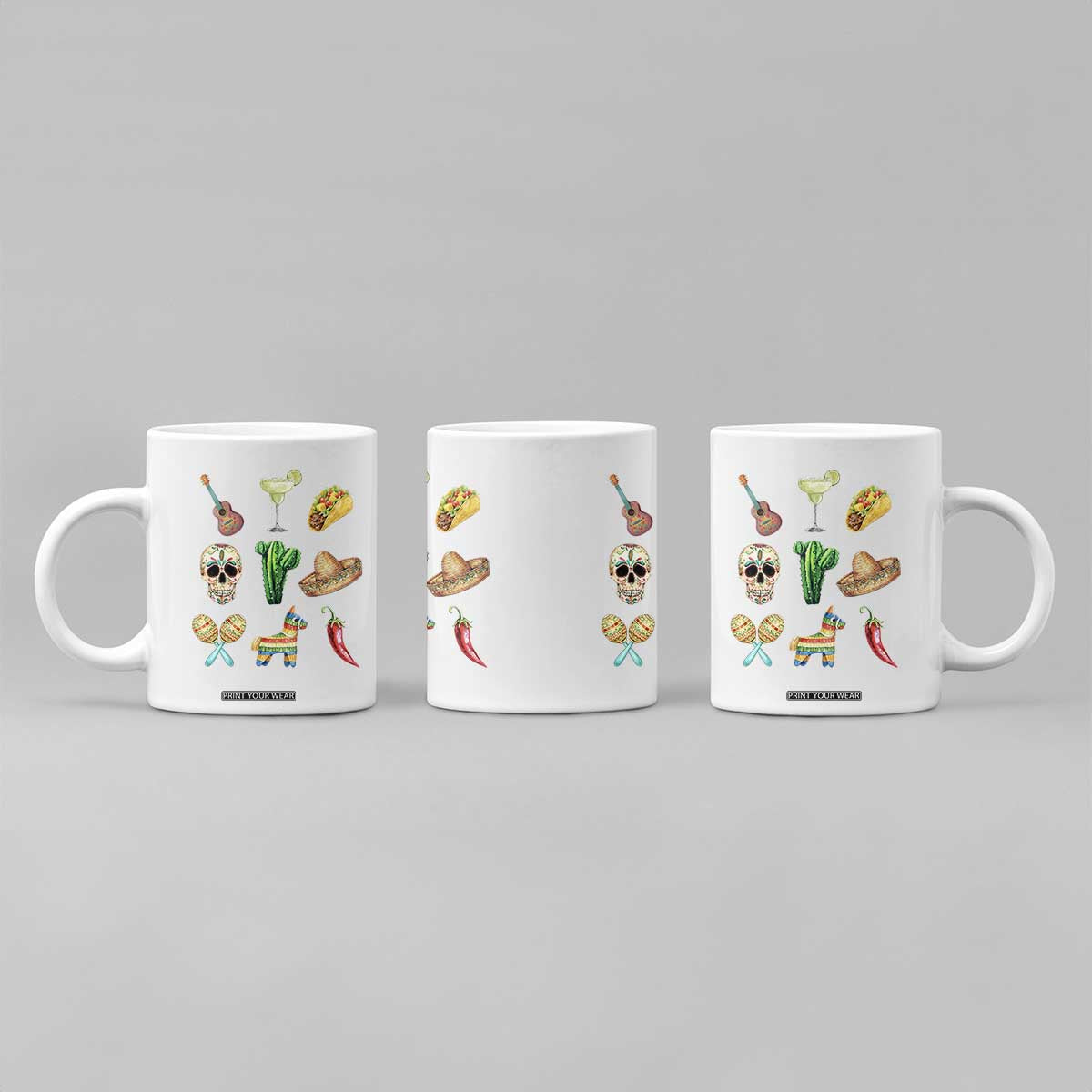 Cinco De Mayo Coffee Mug Mexican Fiesta Party Celebration TS12 Print Your Wear