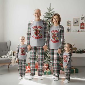 Funny Mexican Jalapeno Plaid Pajama Set Too Hot To Handle Cinco De Mayo Party TS12 Christmas Plaid Print Your Wear