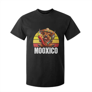 Funny Highland Cow MooXico T Shirt For Kid Cinco De Mayo Fiesta Party TS12 Black Print Your Wear