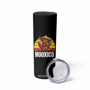 Funny Highland Cow MooXico Skinny Tumbler Cinco De Mayo Fiesta Party TS12 Print Your Wear