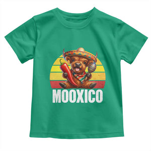 Funny Highland Cow MooXico Toddler T Shirt Cinco De Mayo Fiesta Party TS12 Irish Green Print Your Wear