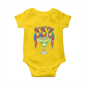 Cinco De Mayo Summer Party Baby Onesie Funny Parrots Drinking Margaritas TS12 Daisy Print Your Wear