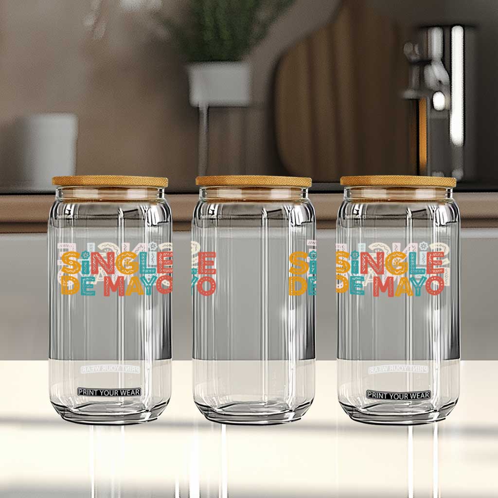 Mexican Fiesta Party Gift Glass Can Single De Mayo TS12 Print Your Wear