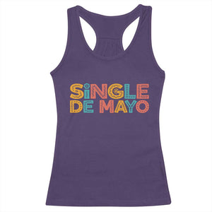 Mexican Fiesta Party Gift Racerback Tank Top Single De Mayo TS12 Purple Print Your Wear