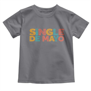 Mexican Fiesta Party Gift Toddler T Shirt Single De Mayo TS12 Charcoal Print Your Wear