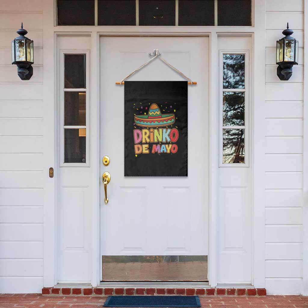Funny Cinco De Mayo Day Drinking Fiesta Party Garden Flag Drinko De Mayo TS12 Print Your Wear
