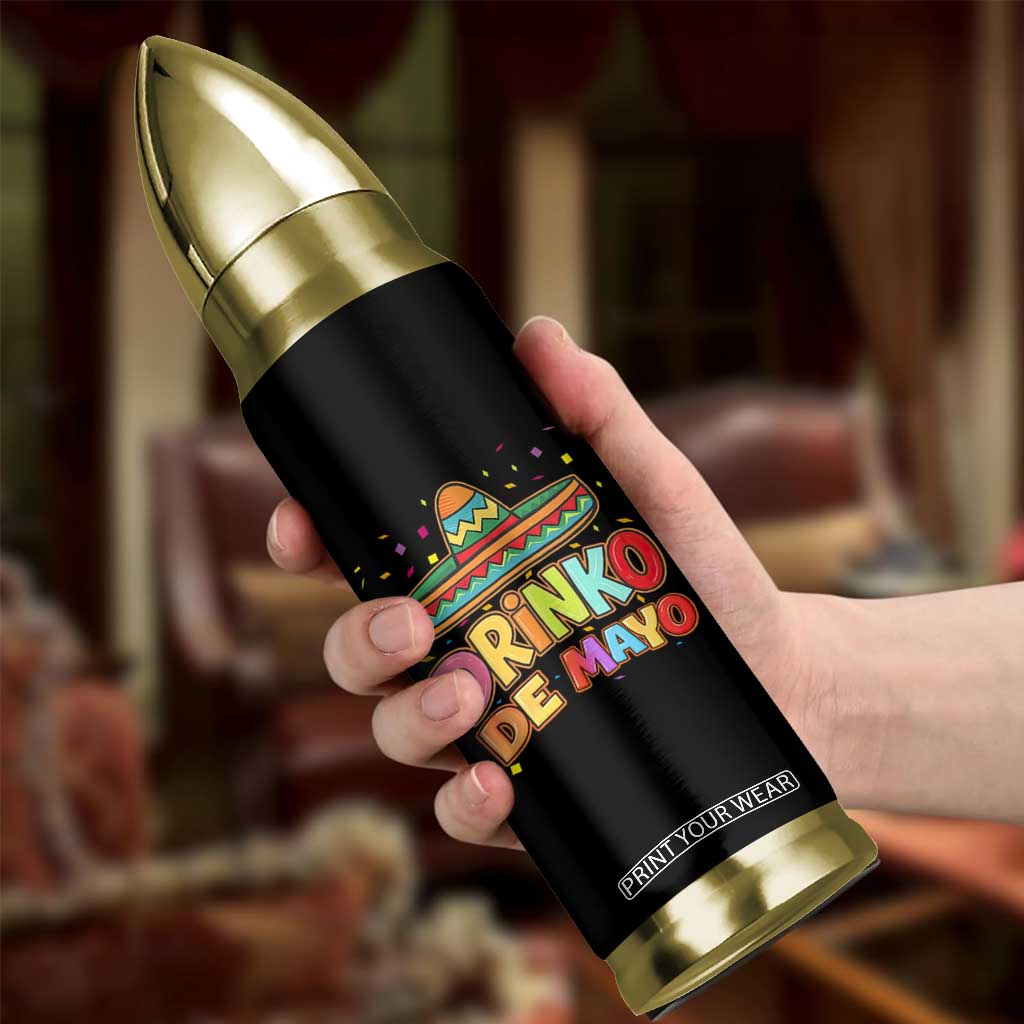 Funny Cinco De Mayo Day Drinking Fiesta Party Bullet Tumbler Drinko De Mayo TS12 Print Your Wear