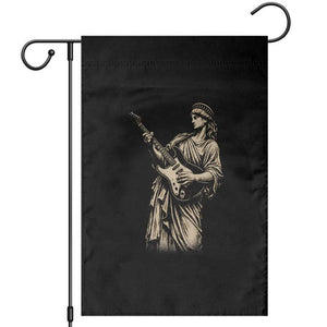 4th Of July Rock N Roll Garden Flag Funny Statue Of Liberty Playing Guitar TS12 Black Print Your Wear