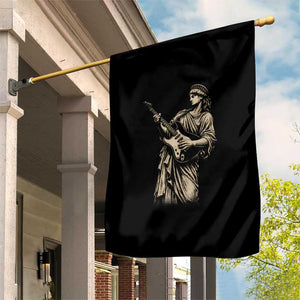 4th Of July Rock N Roll Garden Flag Funny Statue Of Liberty Playing Guitar TS12 Print Your Wear