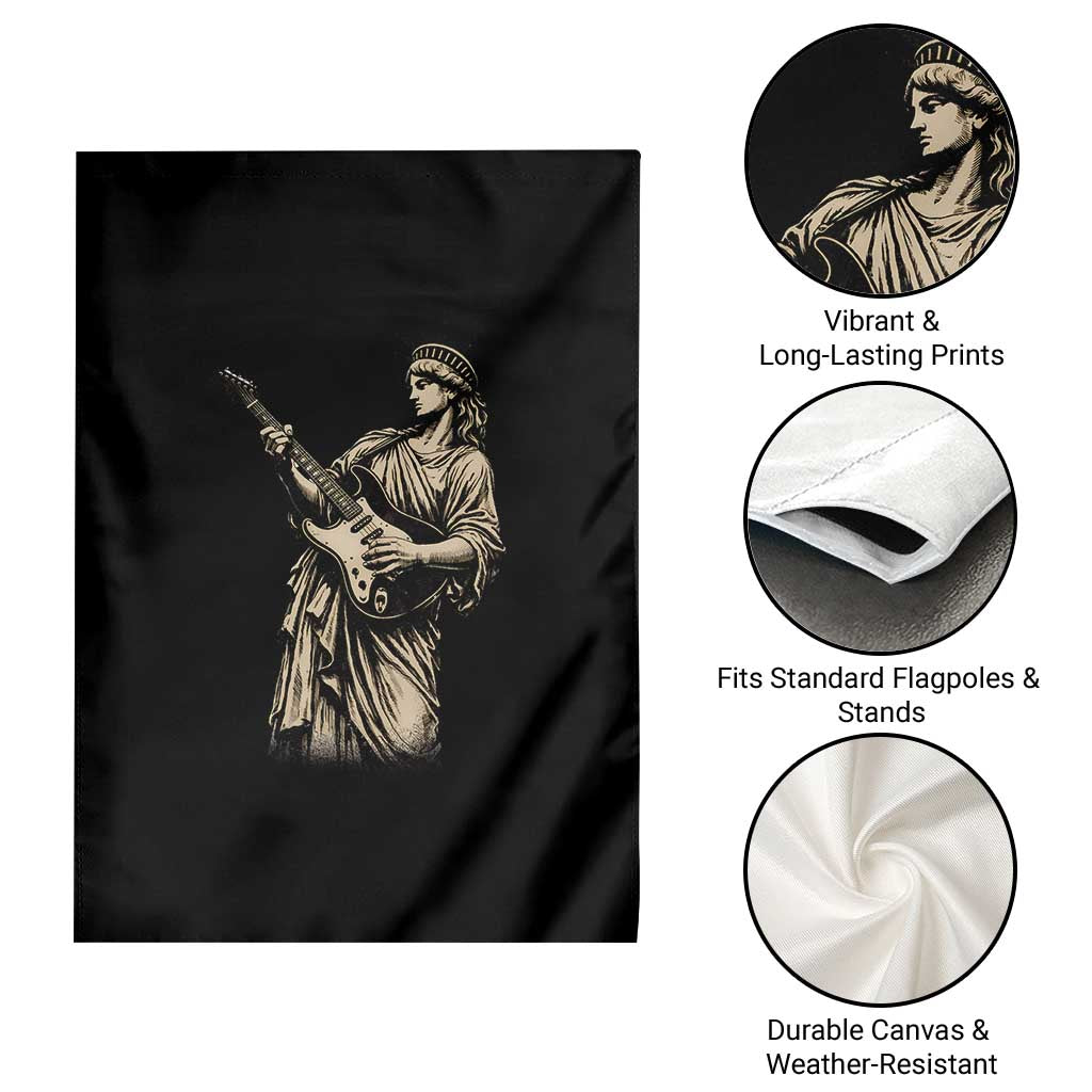 4th Of July Rock N Roll Garden Flag Funny Statue Of Liberty Playing Guitar TS12 Print Your Wear