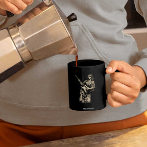 4th Of July Rock N Roll Coffee Mug Funny Statue Of Liberty Playing Guitar TS12 Print Your Wear