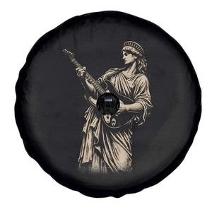 4th Of July Rock N Roll Spare Tire Cover Funny Statue Of Liberty Playing Guitar TS12 Print Your Wear