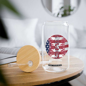 USA 250th Anniversary Baseball Glass Can Patriotic Athlete Gift TS12 Print Your Wear