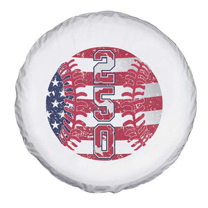 USA 250th Anniversary Baseball Spare Tire Cover Patriotic Athlete Gift TS12 Print Your Wear