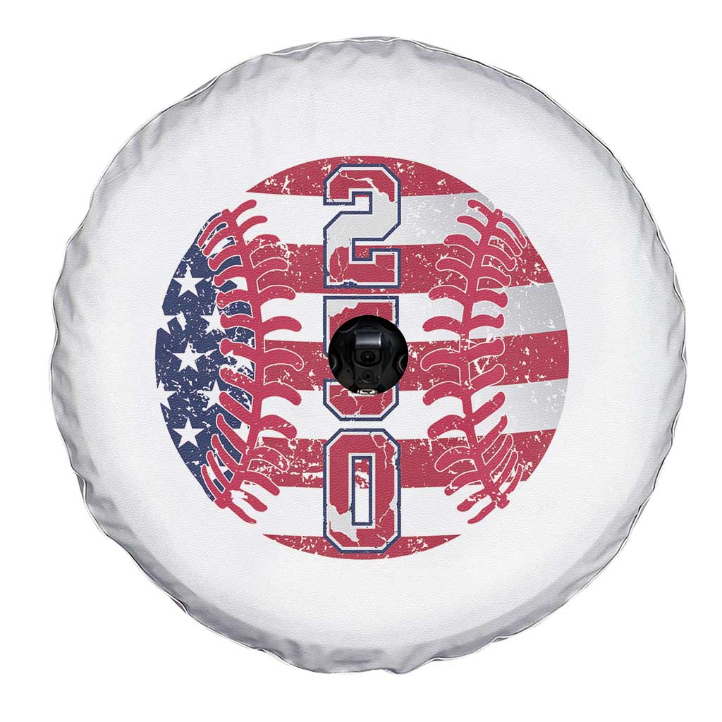 USA 250th Anniversary Baseball Spare Tire Cover Patriotic Athlete Gift TS12 Print Your Wear
