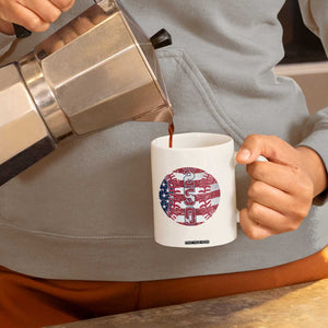 USA 250th Anniversary Baseball Coffee Mug Patriotic Athlete Gift TS12 Print Your Wear