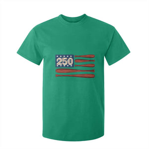USA Flag Baseball T Shirt For Kid America 250th Anniversary Gift TS12 Irish Green Print Your Wear