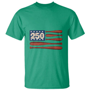 USA Flag Baseball T Shirt America 250th Anniversary Gift TS12 Irish Green Print Your Wear