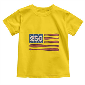 USA Flag Baseball Toddler T Shirt America 250th Anniversary Gift TS12 Daisy Print Your Wear