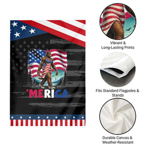 Funny Sexy Bigfoot Patriotic Garden Flag Merica USA 250th Anniversary TS12 Print Your Wear