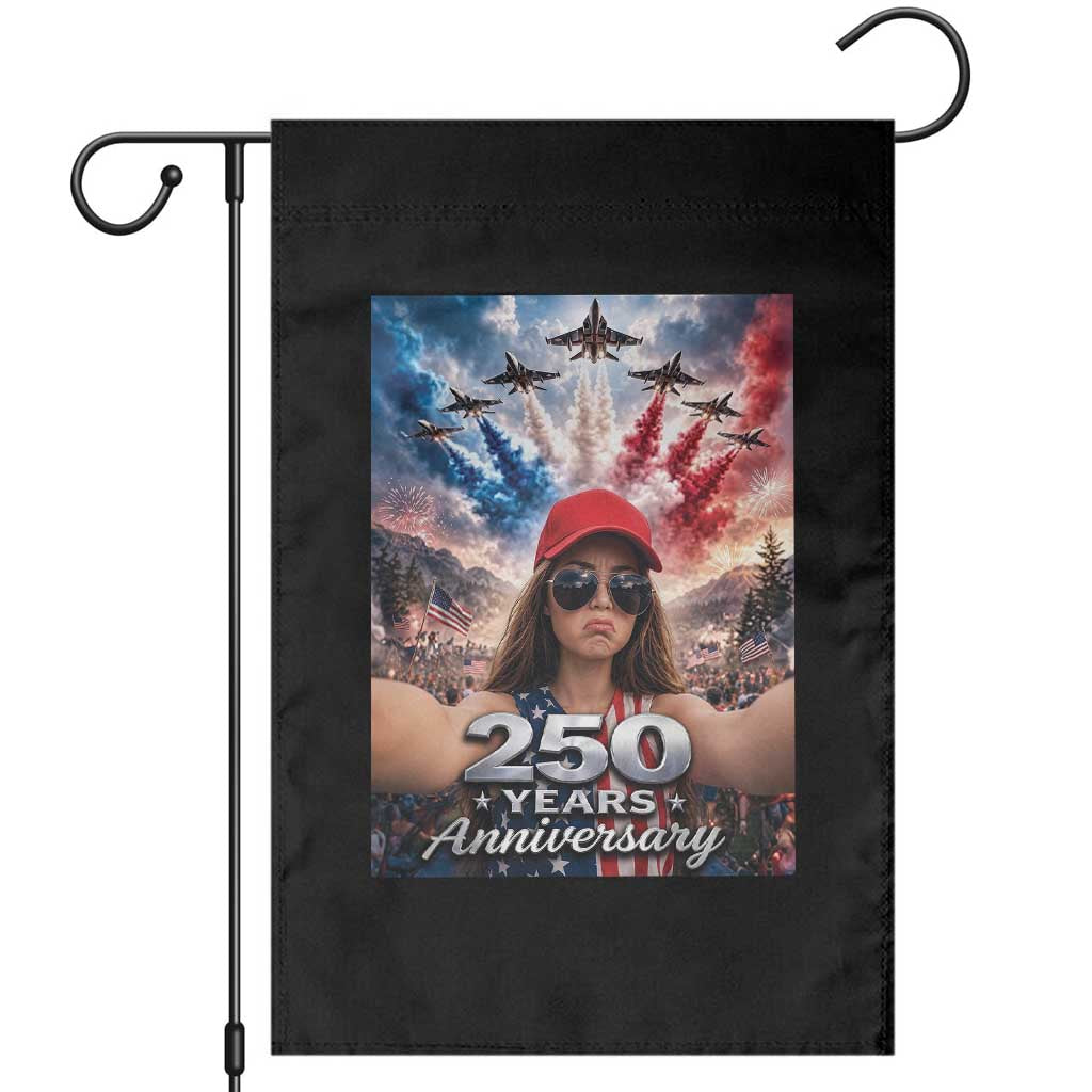 Funny Doll Face Meme 4th Of July Garden Flag USA Freedom Jet Fighter Graphic TS12 Black Print Your Wear