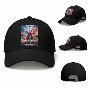 Funny Doll Face Meme 4th Of July Baseball Cap USA Freedom Jet Fighter Graphic