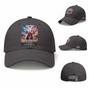 Funny Doll Face Meme 4th Of July Baseball Cap USA Freedom Jet Fighter Graphic