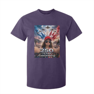 Funny Doll Face Meme 4th Of July T Shirt For Kid USA Freedom Jet Fighter Graphic