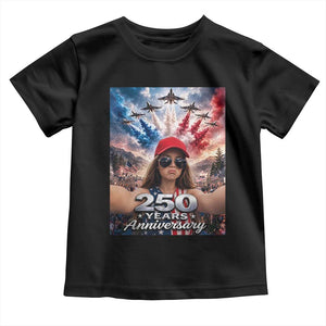 Funny Doll Face Meme 4th Of July Toddler T Shirt USA Freedom Jet Fighter Graphic