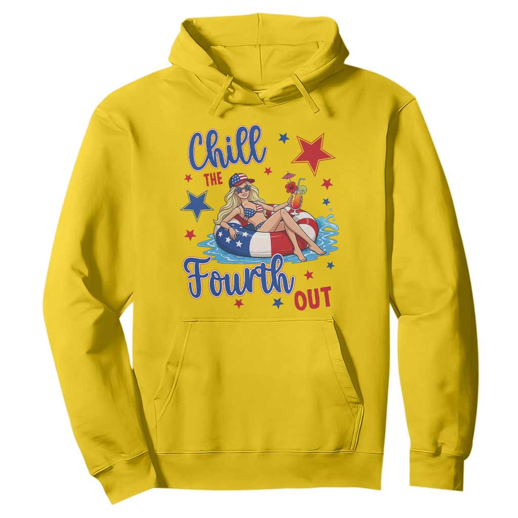 Funny Doll Face Meme 4th Of July Hoodie Chill The Fourth Out TS12 Daisy Print Your Wear