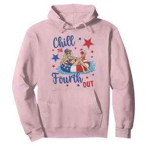 Funny Doll Face Meme 4th Of July Hoodie Chill The Fourth Out TS12 Light Pink Print Your Wear