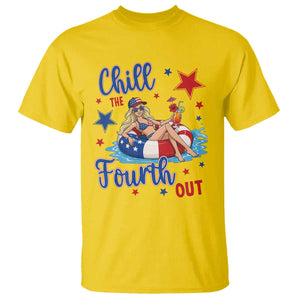Funny Doll Face Meme 4th Of July T Shirt Chill The Fourth Out TS12 Daisy Print Your Wear