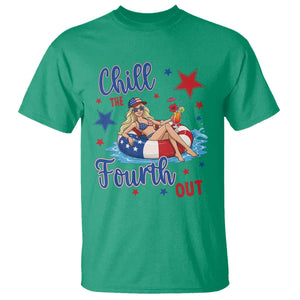 Funny Doll Face Meme 4th Of July T Shirt Chill The Fourth Out TS12 Irish Green Print Your Wear