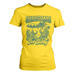 Vintage Summer Christmas Bigfoot Couple T Shirt For Women Tropical Xmas Graphic TS12 Daisy Print Your Wear