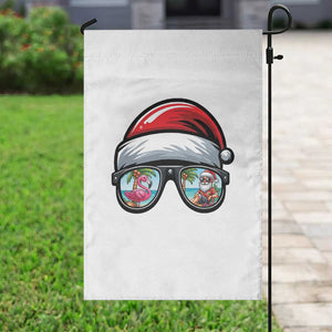 Funny Santa Sunglasses Garden Flag Beach Christmas Vacation Graphic TS12 Print Your Wear