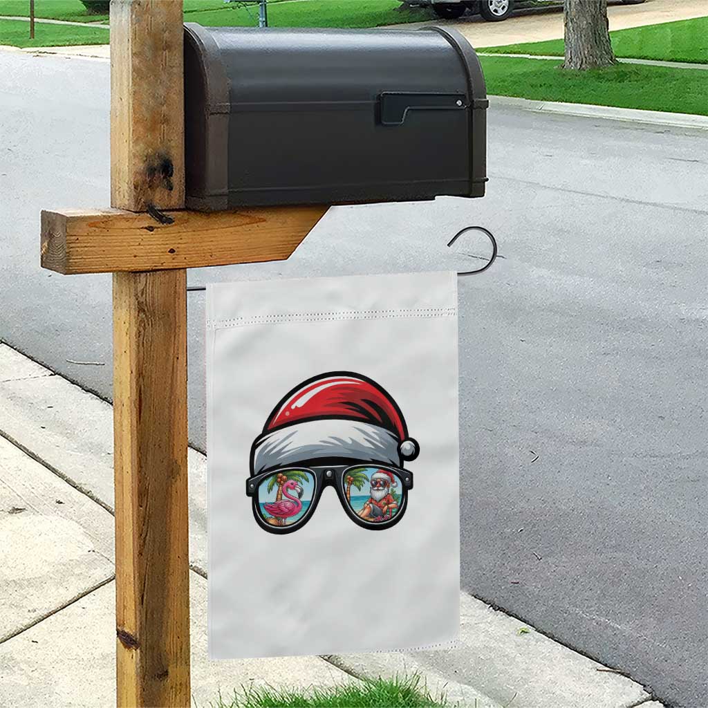 Funny Santa Sunglasses Garden Flag Beach Christmas Vacation Graphic TS12 Print Your Wear