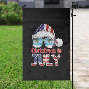 Christmas In July Garden Flag Patriotic USA Sunglasses Graphic TS12 Print Your Wear