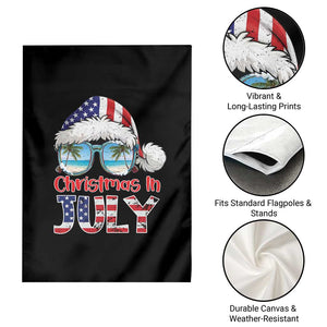 Christmas In July Garden Flag Patriotic USA Sunglasses Graphic TS12 Print Your Wear