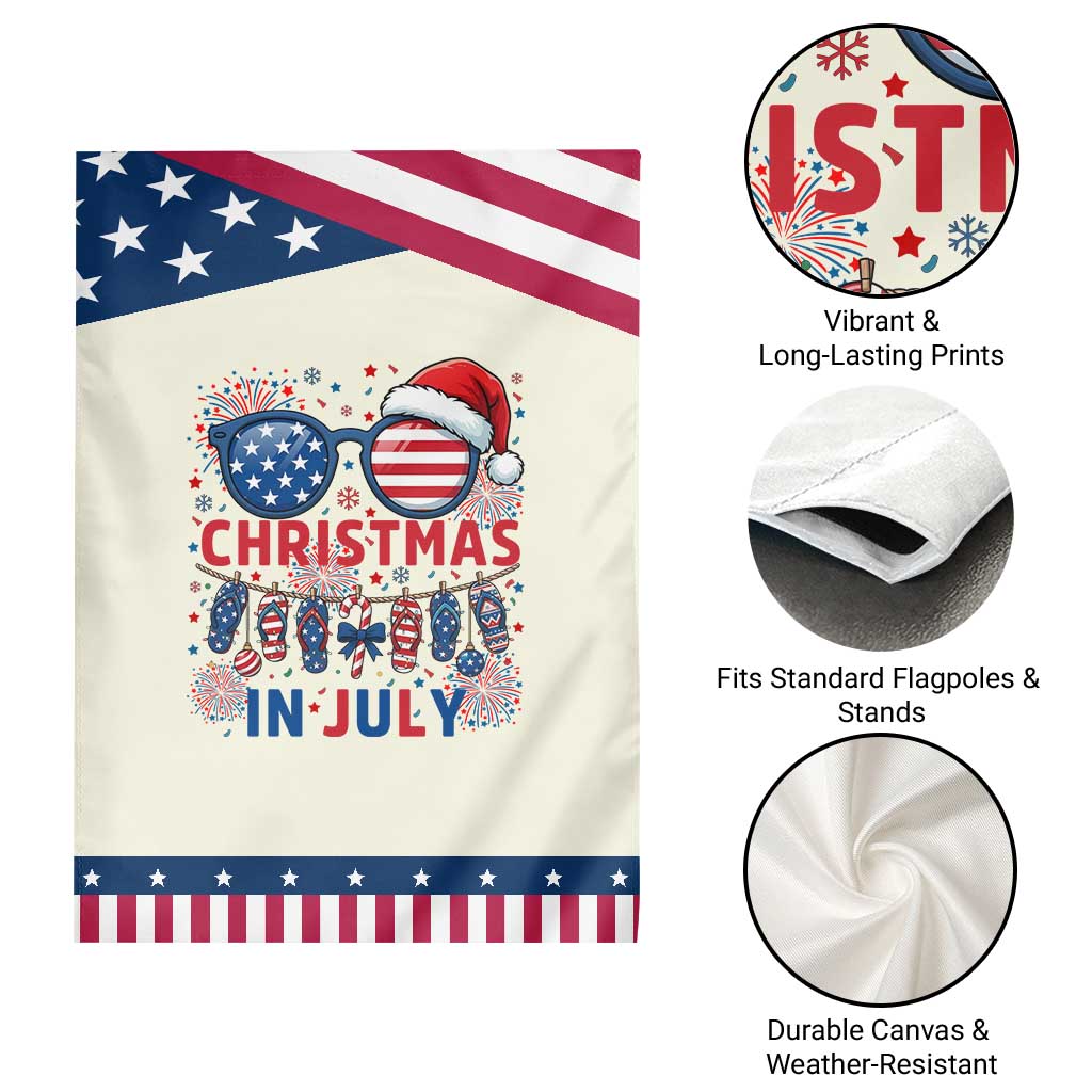 USA Sunglasses Christmas In July Graphic Patriotic Garden Flag