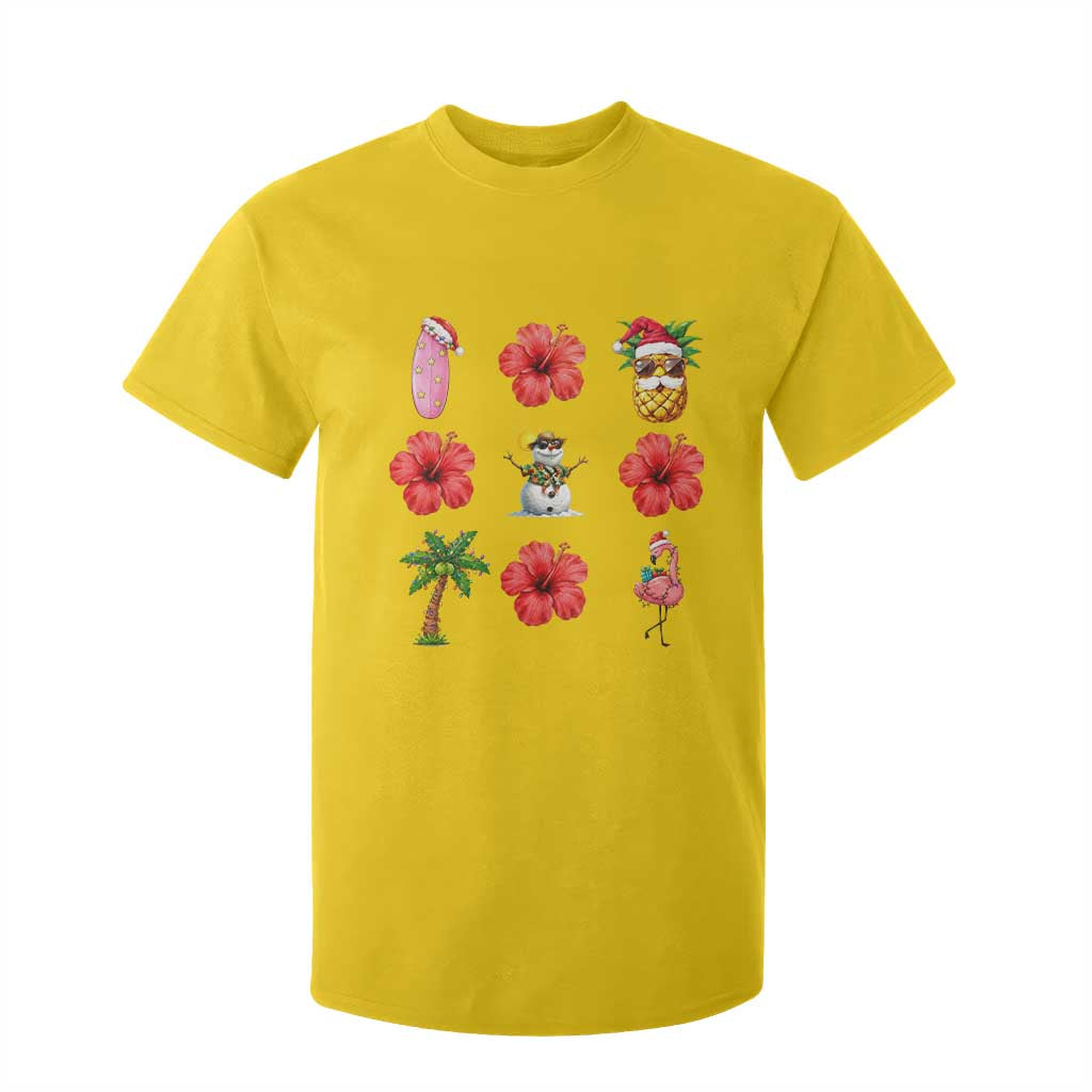 Christmas In July T Shirt For Kid Tropical Summer Beach Party Graphic TS12 Daisy Print Your Wear